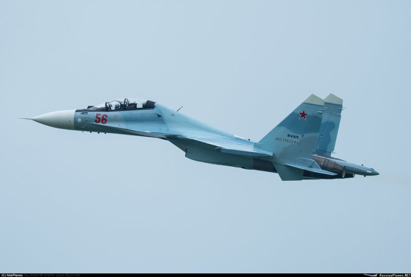 Су-30см 55 красный