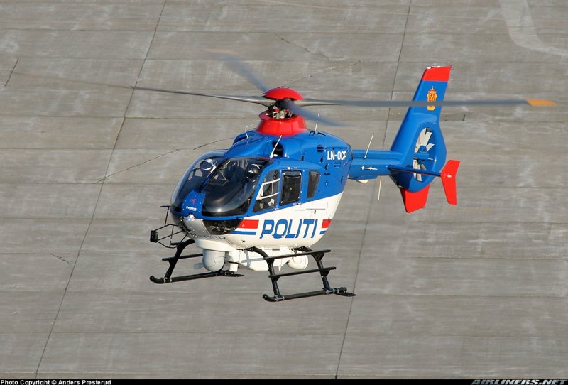 Eurocopter ec135 полиции Чехии