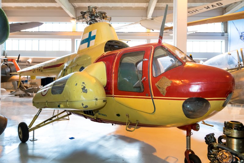Ми-1 вертолёт кабина