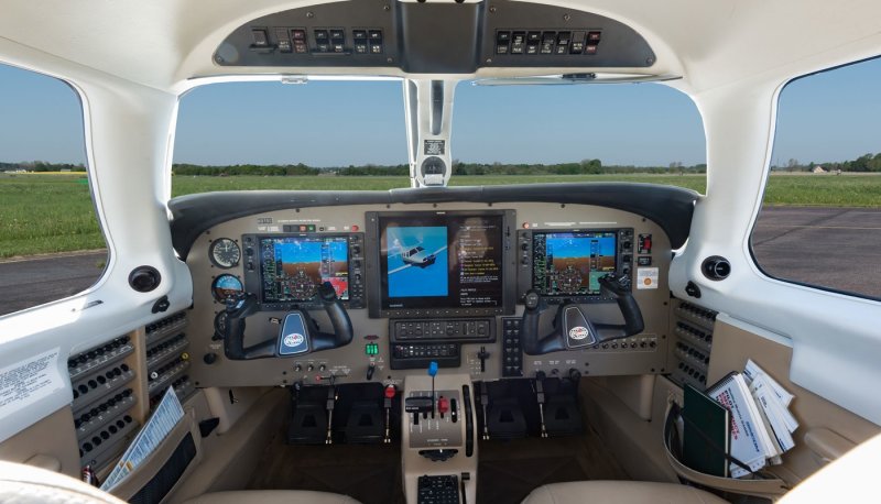 Piper m500 Cockpit