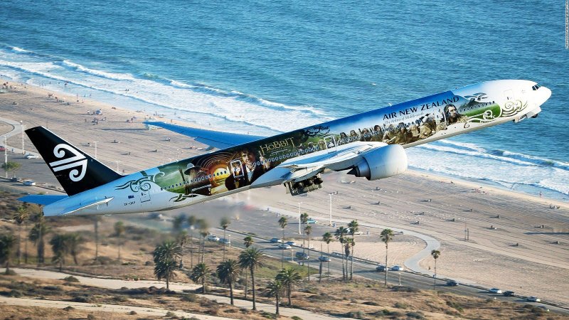 Ливрея авиакомпании Air New Zealand