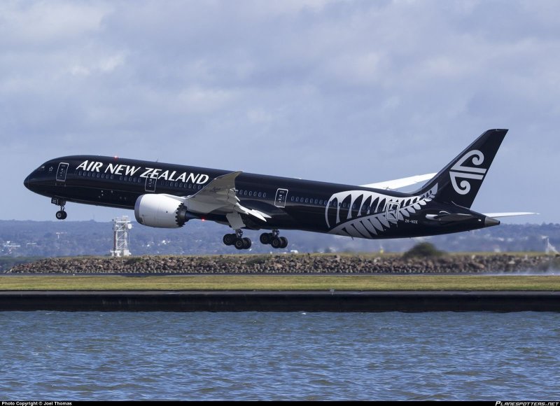 Боинг 787-9 New Zealand
