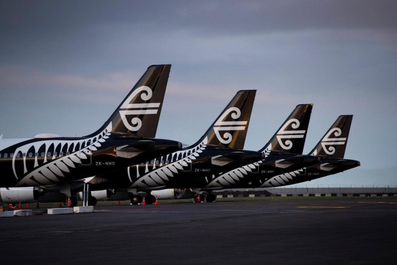 Air New Zealand, новая Зеландия.
