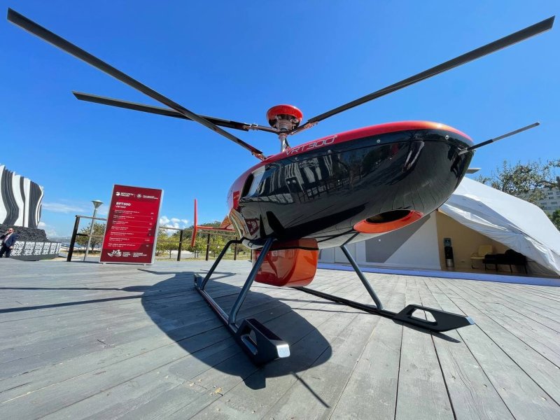 Беспилотный вертолет vrt300