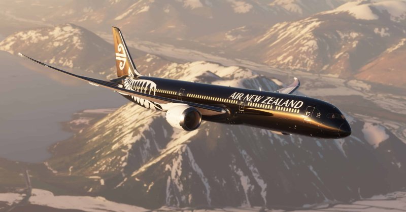 Air New Zealand ливрея