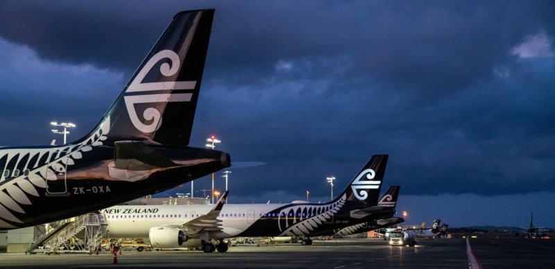 Air New Zealand, новая Зеландия.