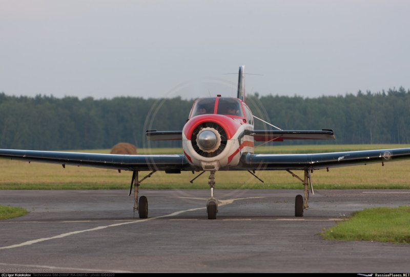 Самолет см-2000 с турбо