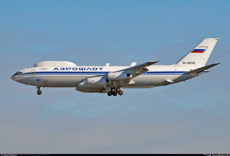 Ил 86 в Черногории