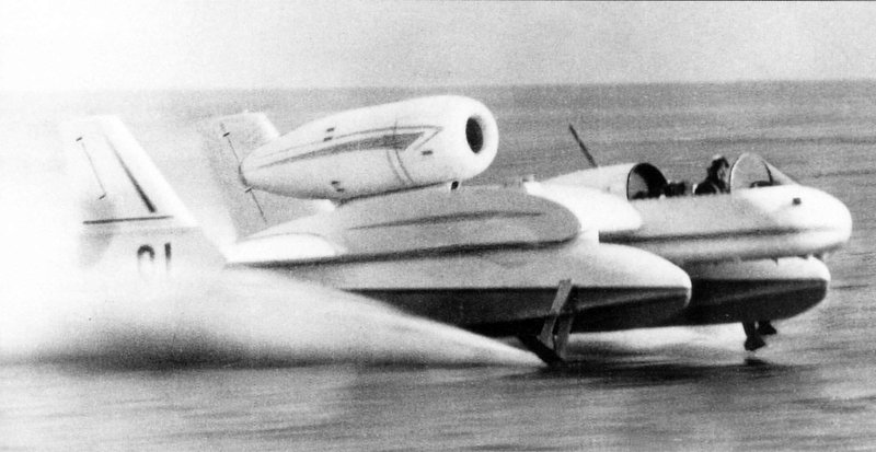 Бе-1 экраноплан