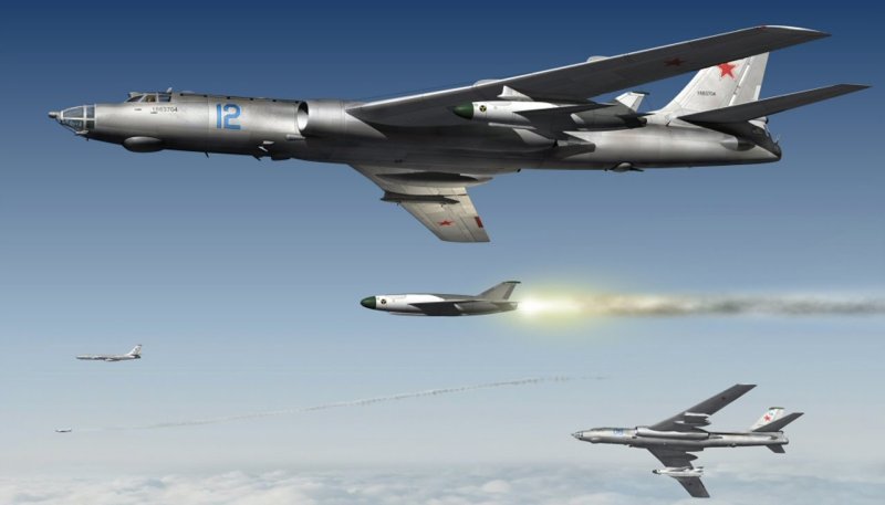 Ту-16 бомбардировщик