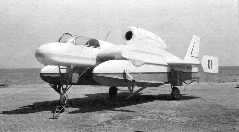 Бе-1 экраноплан