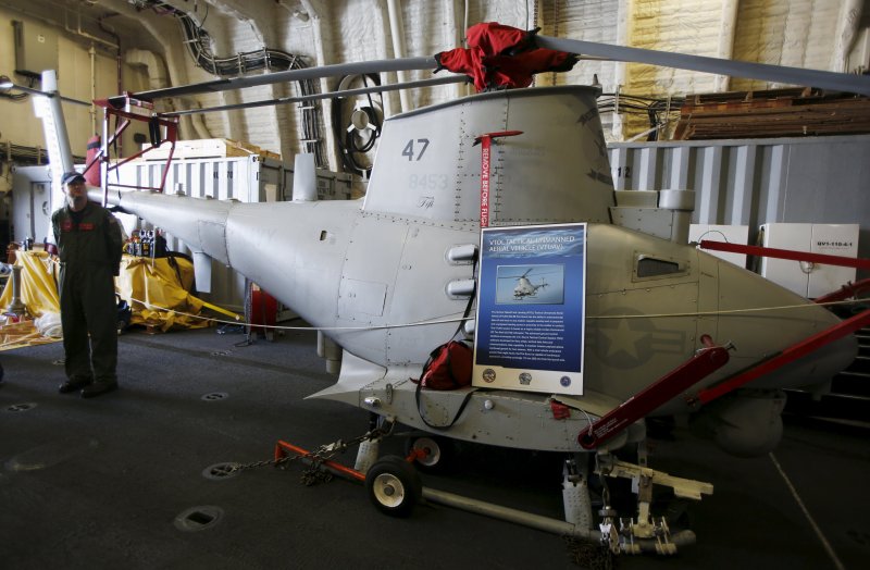 RQ-8a Fire Scout в действии