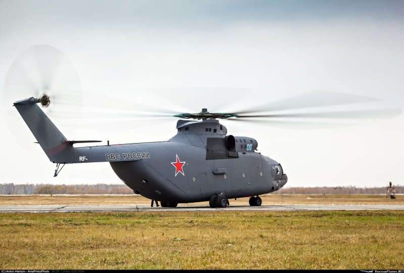 Вертолет корова ми-26