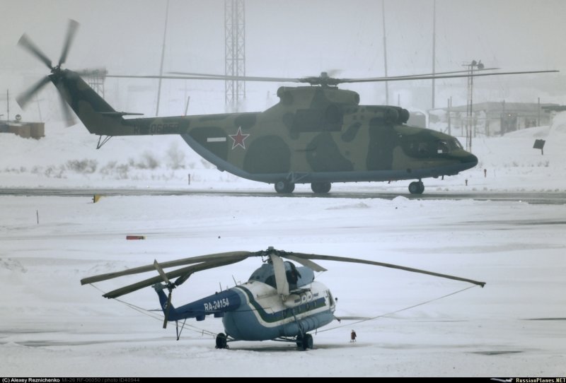 Ми 26 рядом с ми 8