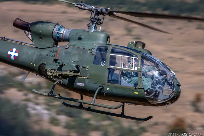 Sa 341 Gazelle Military