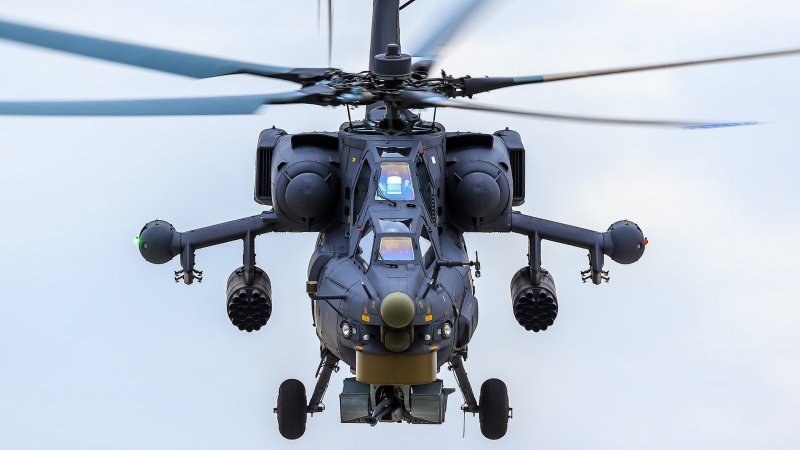 Военный вертолет ми 28
