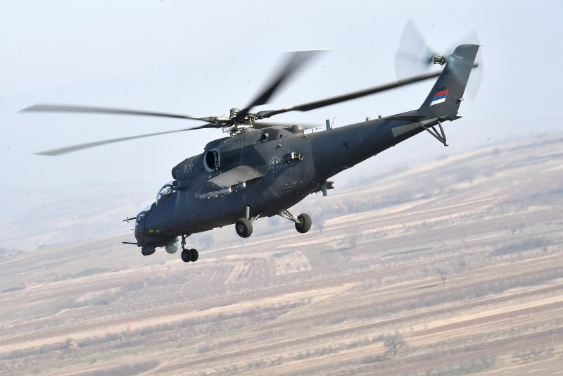 Ми-35 Сербии