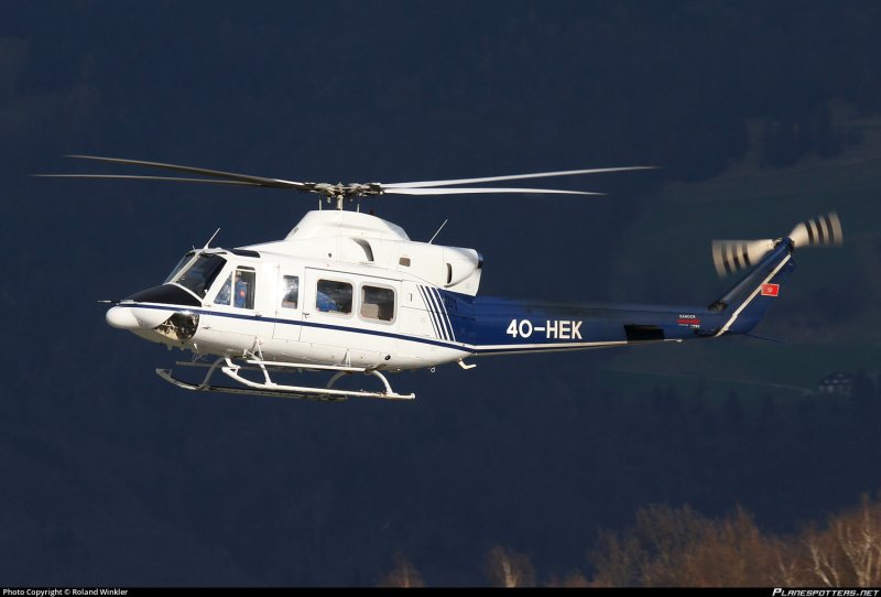 Police Helicopter Bell 412 Ep