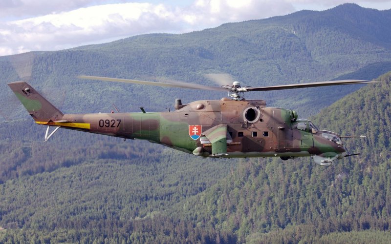 Вертолет "ми-24а"