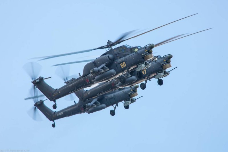 Ми-28 Пилотажной группы Беркуты
