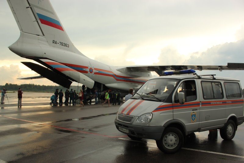 Пассажирские самолеты МЧС России