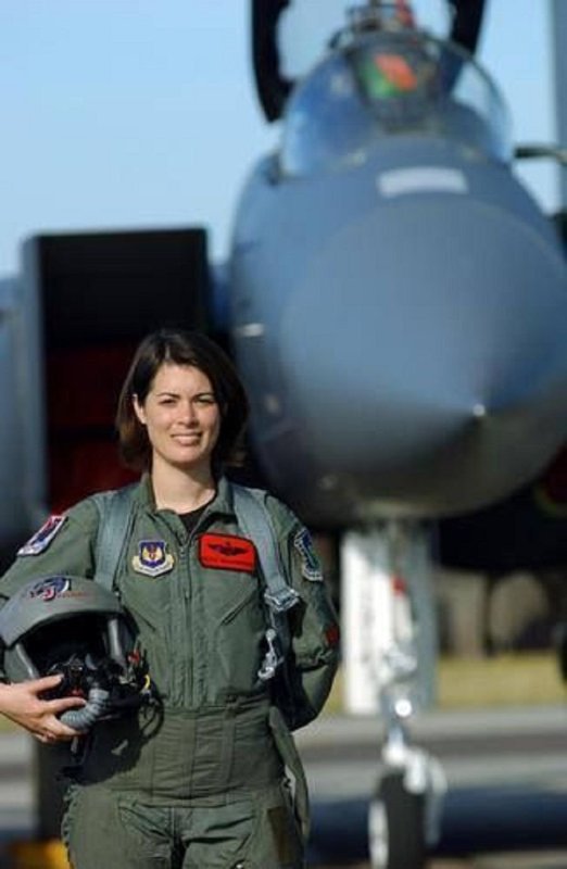 Пилот истребителя USAF