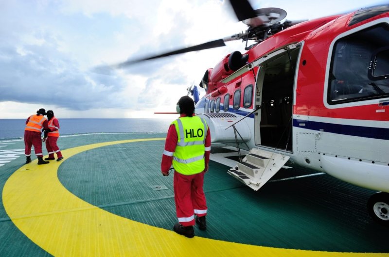 Helicopter landing VWIV