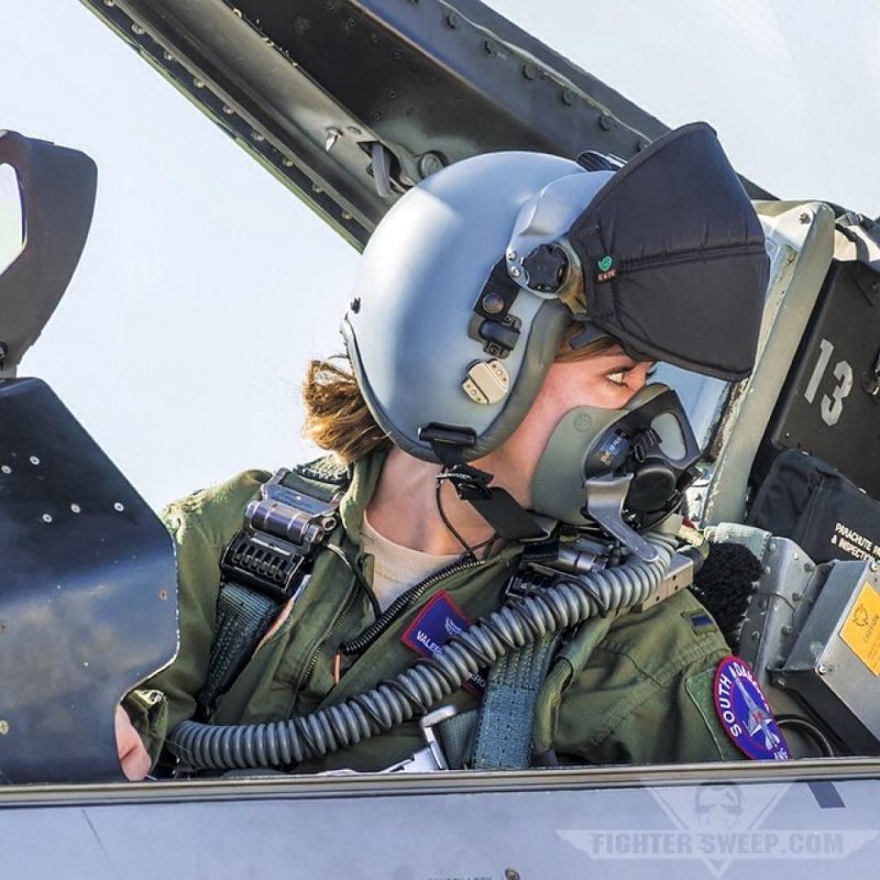 Пилот истребителя USAF