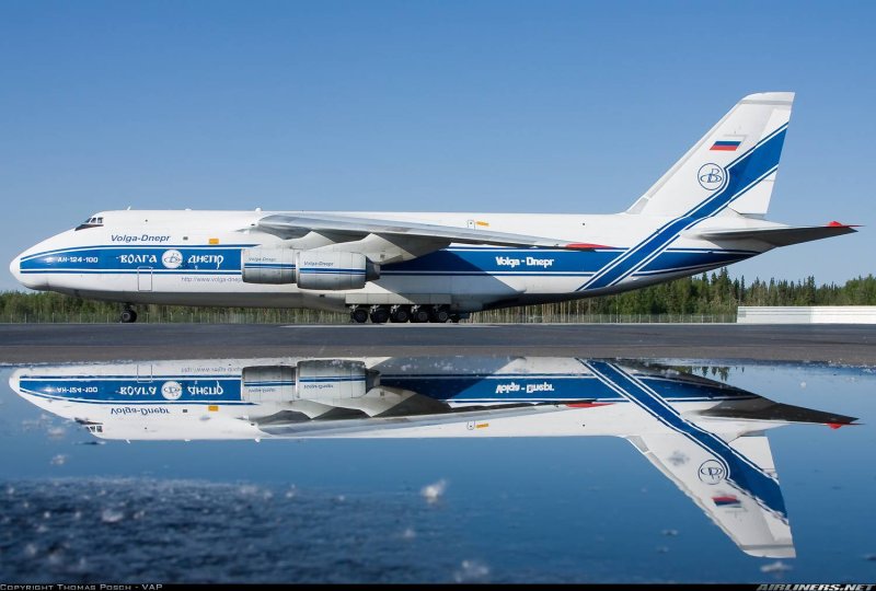 АН-124 Руслан Волга Днепр
