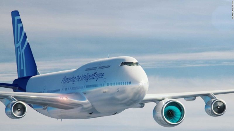 Двигатель Boeing 747
