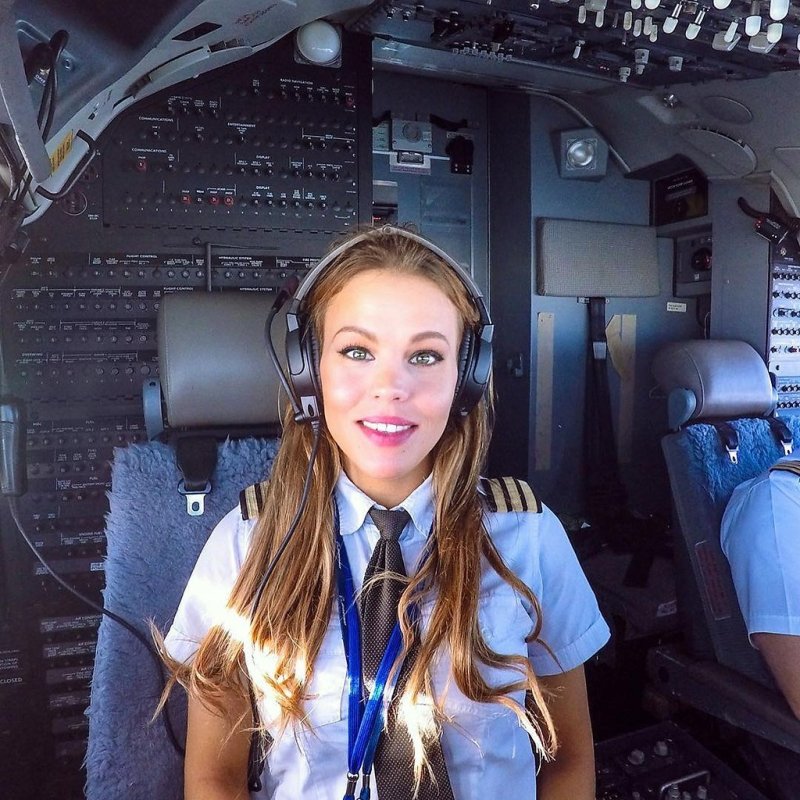 Шведка Малин Рюдквист — пилот Boeing 737
