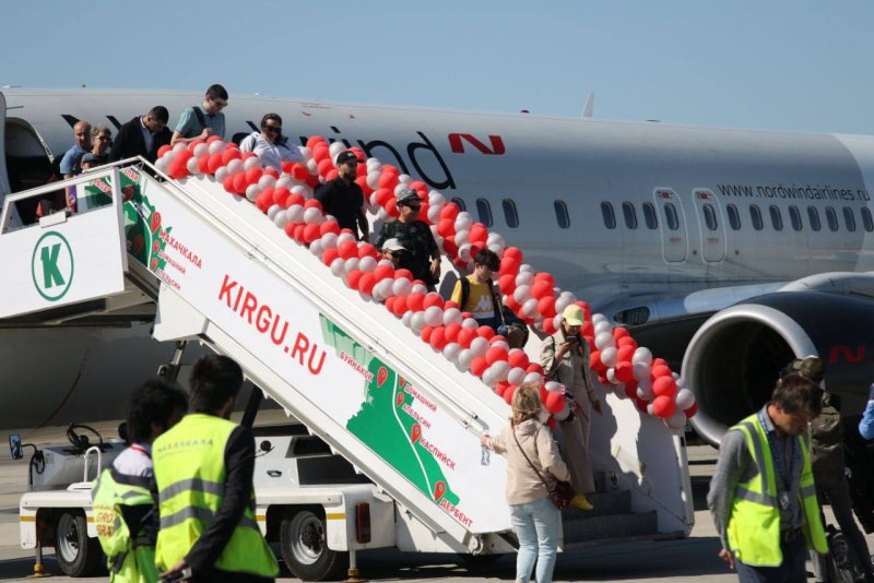 Уфа Махачкала самолет Nordwind