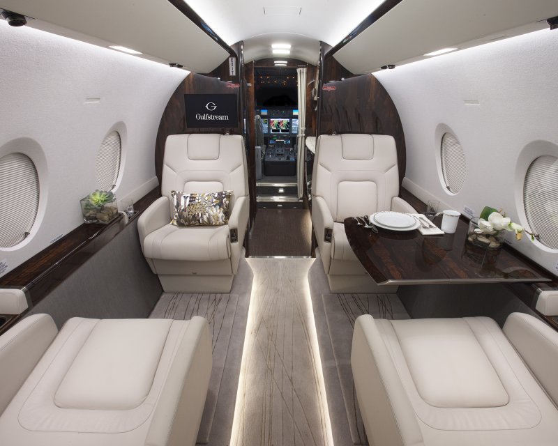 Gulfstream g280 салон