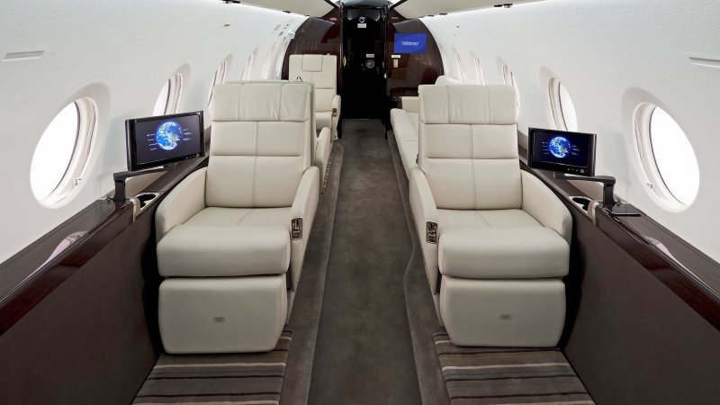 Gulfstream g280 салон