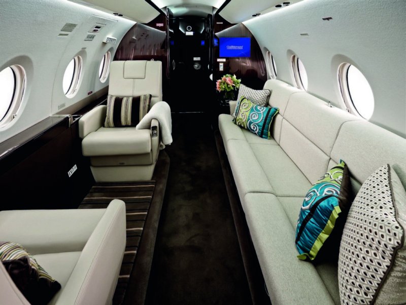 Gulfstream g280 салон