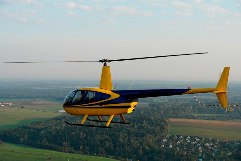 Вертолетная площадка для Robinson r44