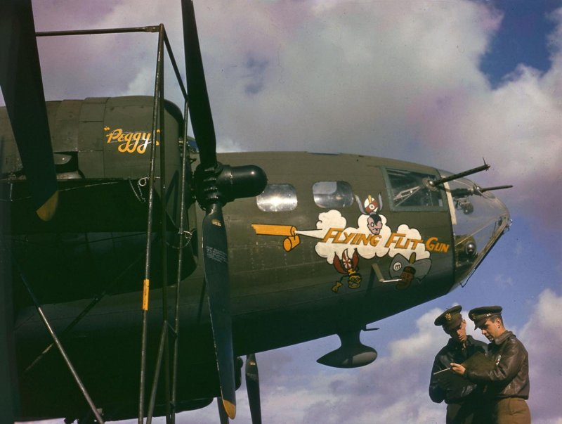 Boeing b-17 Flying Fortress в Британии