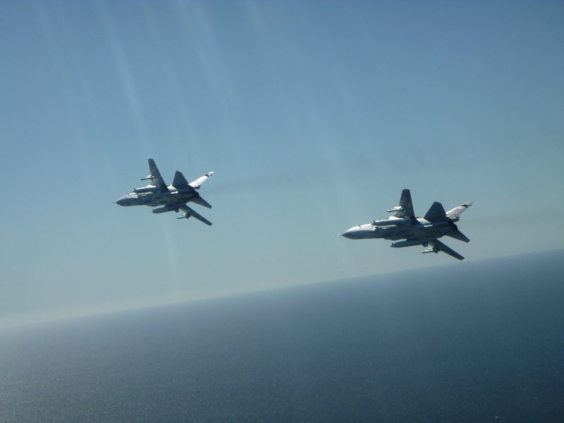 Су-27 истребитель перехват