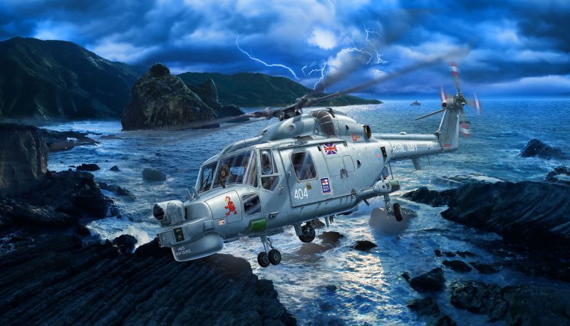 Westland Lynx вертолет