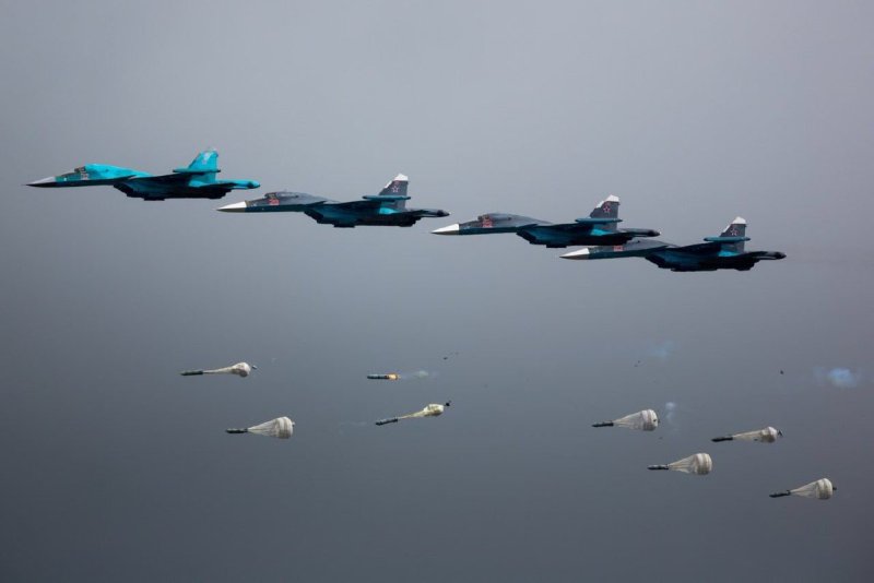 Российские военные самолеты эскадрилья