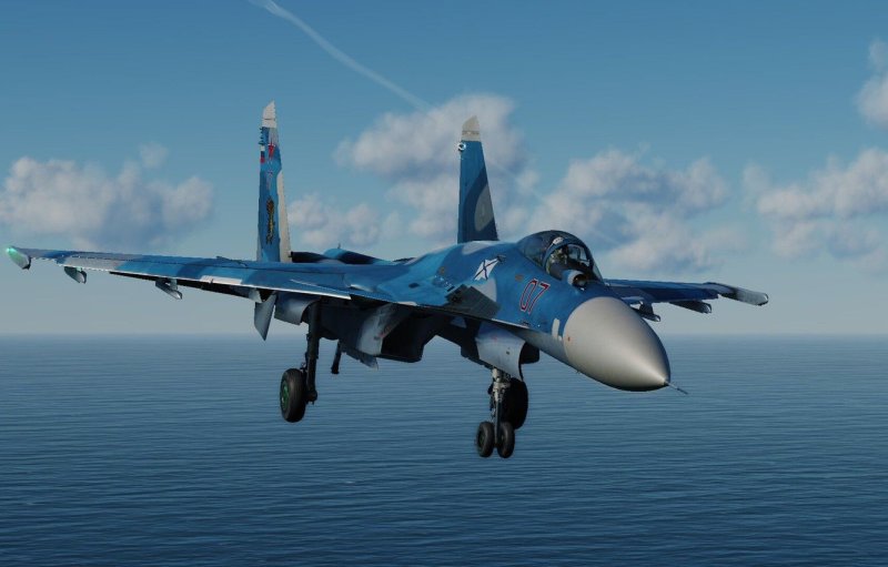 Су-33 палубный истребитель