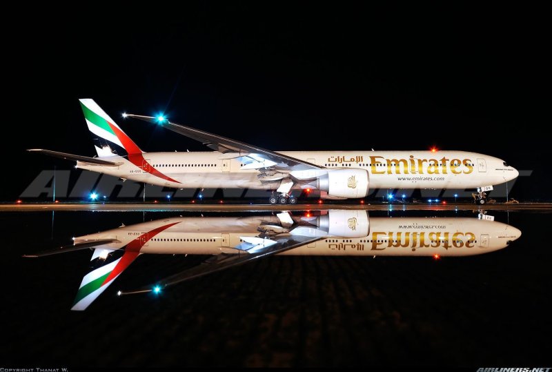 Боинг 777 стикер