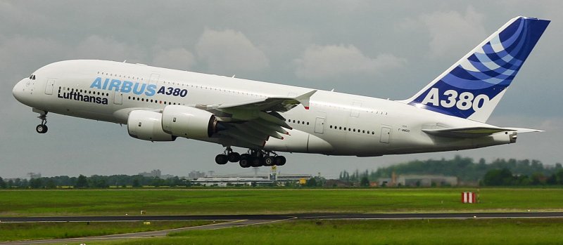 Самый большой Аэробус а380