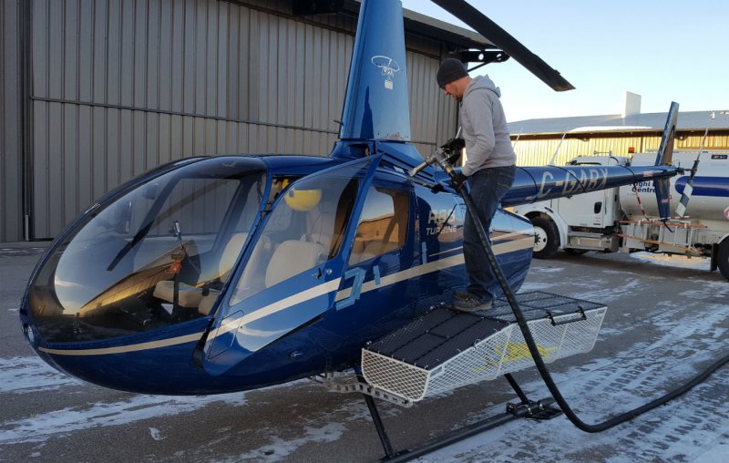 Robinson r66 дополнительный бак