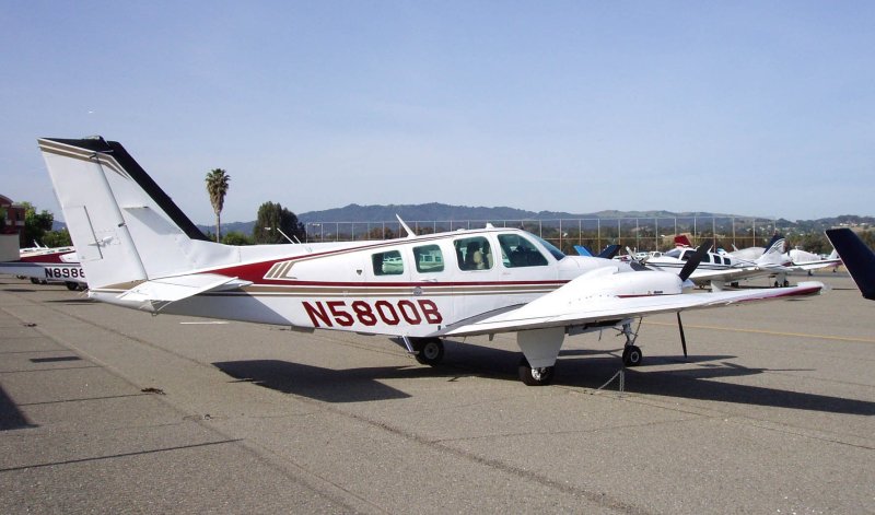 Beechcraft 58 t одномоторный
