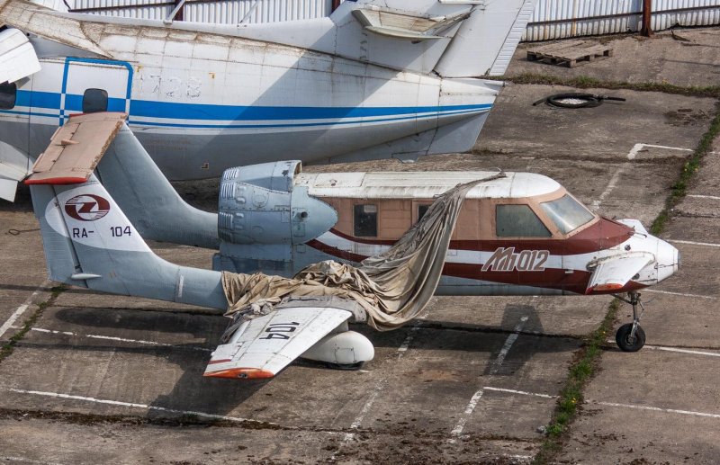 Самолет молния-1 в Монино
