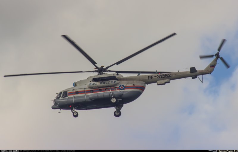 Российский вертолет
