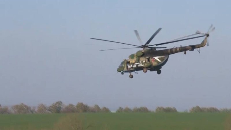 Российский вертолет