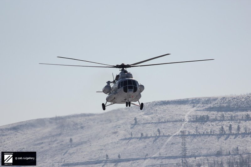Вертолёт ми-8 Чита
