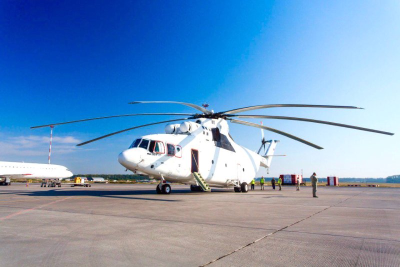 Самый большой вертолёт в мире ми 26
